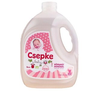 Csepke Baby bőrbarát mosógél babapúder illattal 3m+ 4000 ml