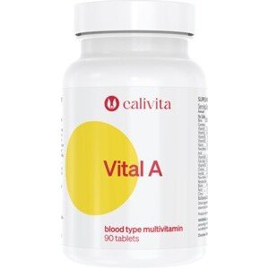 CaliVita Vital A tabletta Multivitamin A-vércsoportúaknak 90db
