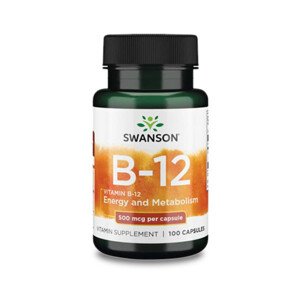 Swanson B-12 Vitamin Kapszula 500mcg/100 db