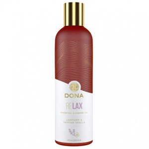 Dona Relax - vegán masszázsolaj - levendula-vanília (120ml)