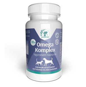 Petamin Omega Komplex lágyzselatin Kutyáknak és macskáknak 30 db kapszula